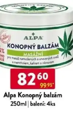 Qanto Alpa Konopný balzám nabídka