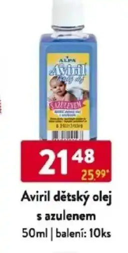 Qanto Aviril dětský olej s azulenem nabídka