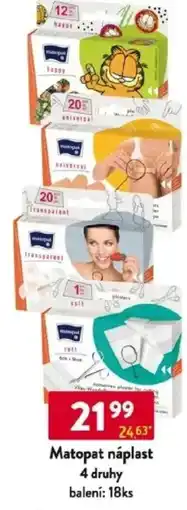 Qanto Matopat náplast 4 druhy nabídka