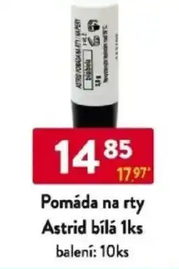 Qanto Pomáda na rty Astrid bílá nabídka