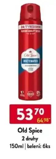 Qanto Old Spice 2 druhy nabídka