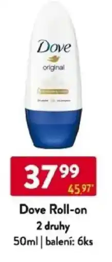 Qanto Dove Roll-on 2 druhy nabídka