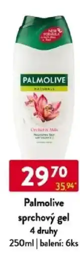 Qanto Palmolive sprchový gel 4 druhy nabídka