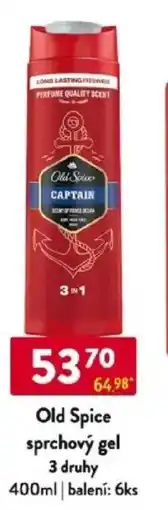 Qanto Old Spice sprchový gel 3 druhy nabídka