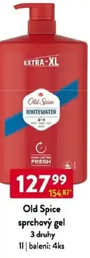 Qanto Old Spice sprchový gel 3 druhy nabídka