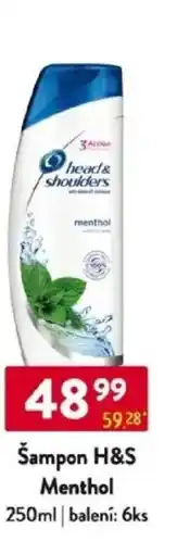 Qanto Šampon H&S Menthol nabídka