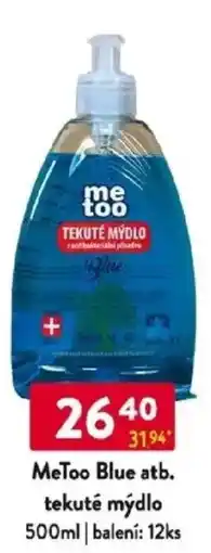 Qanto MeToo Blue atb. tekuté mýdlo nabídka