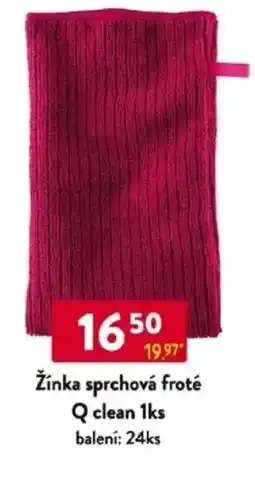 Qanto Žínka sprchová froté Q clean nabídka