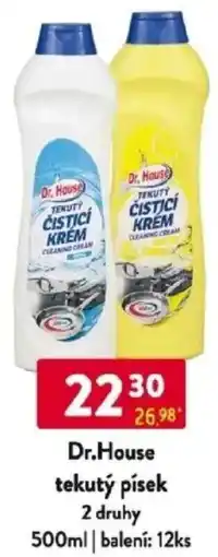 Qanto Dr.House tekutý písek 2 druhy nabídka