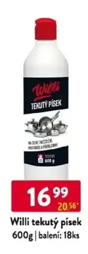 Qanto Willi tekutý písek nabídka
