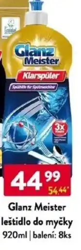 Qanto Glanz Meister leštidlo do myčky nabídka