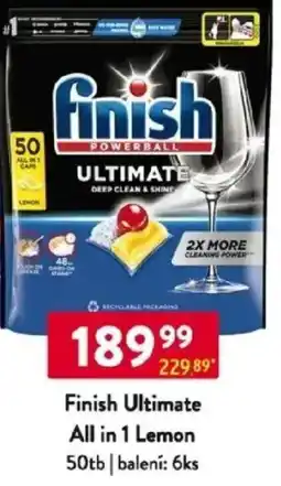 Qanto Finish Ultimate All in 1 Lemon 50tb nabídka