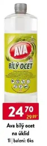 Qanto Ava bílý ocet na úklid nabídka
