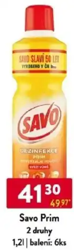 Qanto Savo Prim 2 druhy nabídka