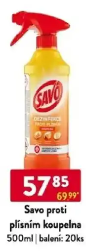 Qanto Savo proti plísním koupelna nabídka