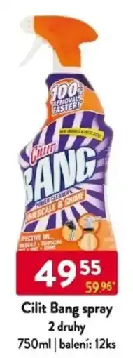 Qanto Cilit Bang spray 2 druhy nabídka