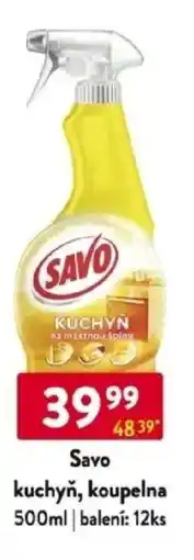 Qanto Savo kuchyň, koupelna nabídka