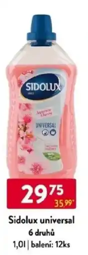 Qanto Sidolux universal 6 druhů nabídka