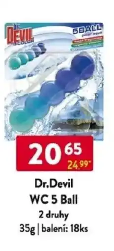 Qanto Dr.Devil WC 5 Ball nabídka
