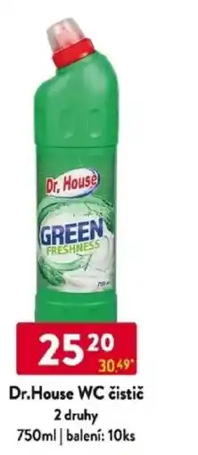 Qanto Dr.House WC čistič nabídka