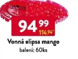 Qanto Vonná elipsa mango nabídka