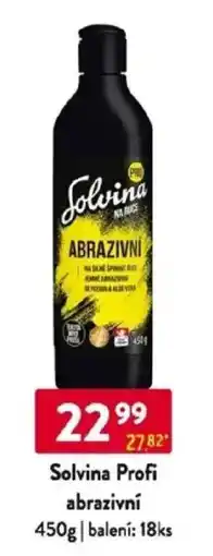 Qanto Solvina Profi abrazivní nabídka