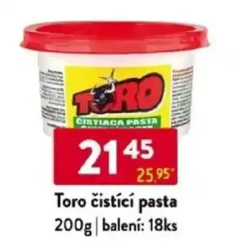 Qanto Toro čistící pasta nabídka