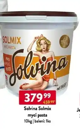 Qanto Solvina Solmix mycí pasta nabídka