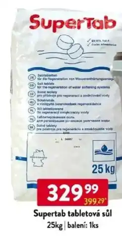 Qanto Supertab tabletová sůl nabídka