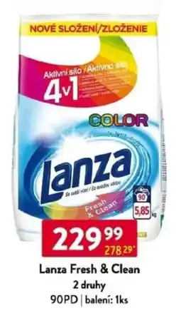 Qanto Lanza Fresh & Clean nabídka