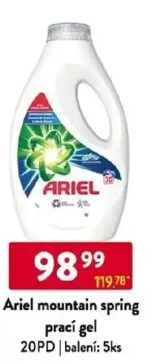 Qanto Ariel mountain spring prací gel nabídka