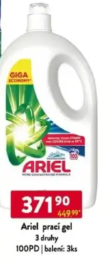 Qanto Ariel prací gel nabídka