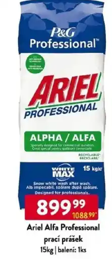 Qanto Ariel Alfa Professional prací prášek nabídka