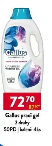 Qanto Gallus prací gel nabídka