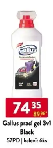 Qanto Gallus prací gel 3v1 Black nabídka