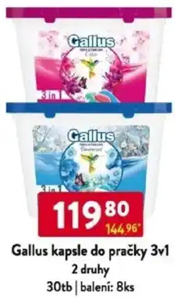 Qanto Gallus kapsle do pračky 3v1 nabídka