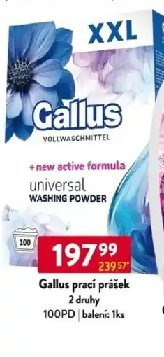 Qanto Gallus prací prášek nabídka