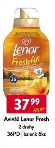 Qanto Aviváž Lenor Fresh nabídka