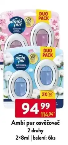 Qanto Ambi pur osvěžovač nabídka