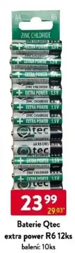 Qanto Baterie Qtec extra power R6 nabídka