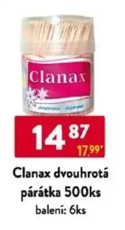 Qanto Clanax dvouhrotá párátka nabídka