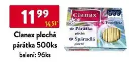 Qanto Clanax plochá párátka nabídka