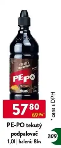 Qanto PE-PO tekutý podpalovač nabídka