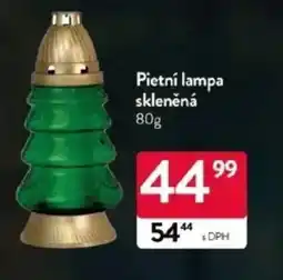 Qanto Pietní lampa skleněná nabídka