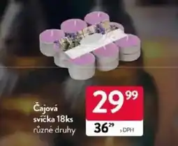 Qanto Čajová svíčka nabídka