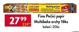 Qanto Fino Pečící papír Multibake archy nabídka