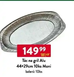 Qanto Tác na gril Alu 44×29cm 10ks Moni nabídka