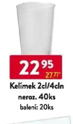 Qanto Kelímek 2cl/4cln neroz. 40ks nabídka