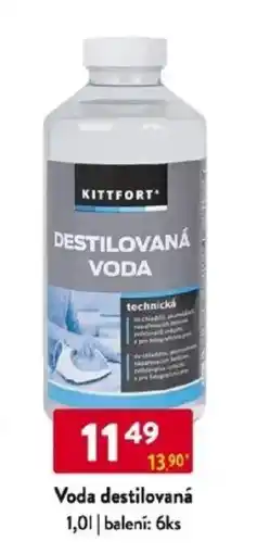 Qanto Voda destilovaná nabídka