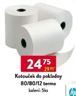 Qanto Kotouček do pokladny 80/80/12 termo nabídka